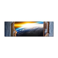 Door Breakthrough Door Sunburst Sticker (bumper) by Amaryn4rt