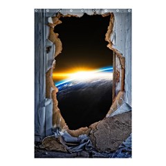 Door Breakthrough Door Sunburst Shower Curtain 48  X 72  (small)  by Amaryn4rt