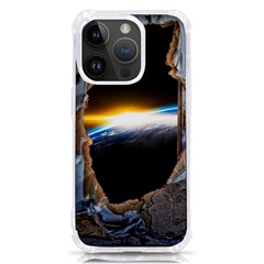 Door Breakthrough Door Sunburst Iphone 14 Pro Tpu Uv Print Case by Amaryn4rt