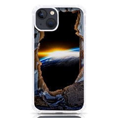 Door Breakthrough Door Sunburst Iphone 13 Tpu Uv Print Case by Amaryn4rt