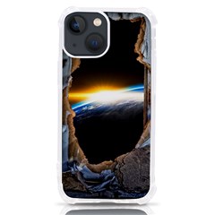 Door Breakthrough Door Sunburst Iphone 13 Mini Tpu Uv Print Case by Amaryn4rt