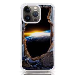 Door Breakthrough Door Sunburst Iphone 13 Pro Tpu Uv Print Case by Amaryn4rt