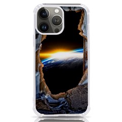 Door Breakthrough Door Sunburst Iphone 13 Pro Max Tpu Uv Print Case by Amaryn4rt