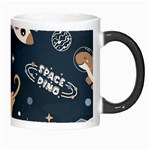 Space Theme Art Pattern Design Wallpaper Morph Mug Right