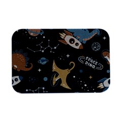 Space Theme Art Pattern Design Wallpaper Open Lid Metal Box (silver)  