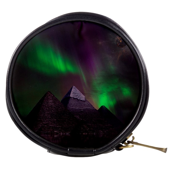 Fantasy Pyramid Mystic Space Aurora Mini Makeup Bag