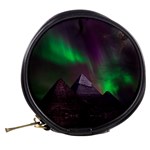 Fantasy Pyramid Mystic Space Aurora Mini Makeup Bag Back