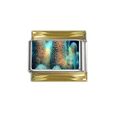 Photo Coral Great Scleractinia Gold Trim Italian Charm (9mm) by Pakjumat