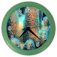 Photo Coral Great Scleractinia Color Wall Clock by Pakjumat