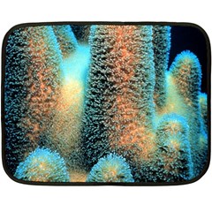 Photo Coral Great Scleractinia Fleece Blanket (mini) by Pakjumat