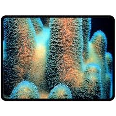 Photo Coral Great Scleractinia Fleece Blanket (large) by Pakjumat