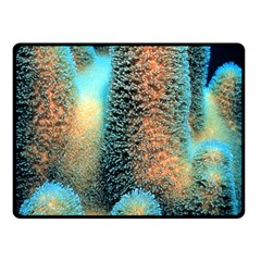 Photo Coral Great Scleractinia Fleece Blanket (small) by Pakjumat