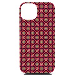 Kaleidoscope Seamless Pattern Iphone 14 Black Uv Print Case by Ravend