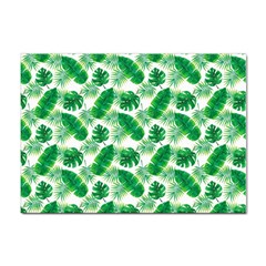 Tropical Leaf Pattern Sticker A4 (10 Pack) by Dutashop