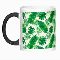 Tropical Leaf Pattern Morph Mug by Dutashop