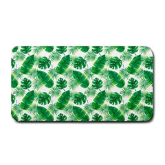 Tropical Leaf Pattern Medium Bar Mat by Dutashop