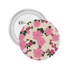 Floral Vintage Flowers 2 25  Buttons