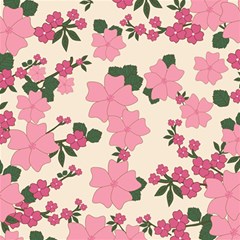 Floral Vintage Flowers Play Mat (square) by Dutashop