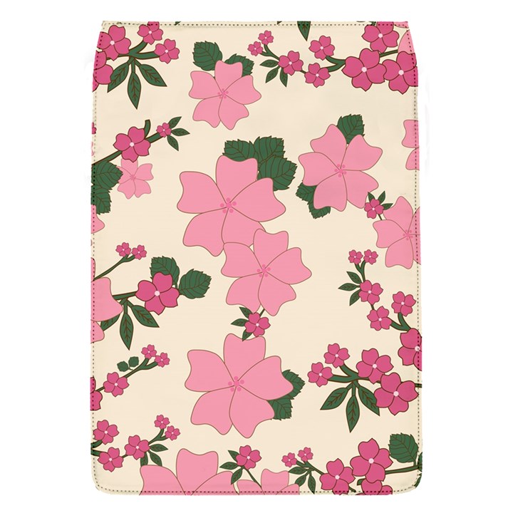 Floral Vintage Flowers Removable Flap Cover (S)