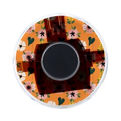 Flower Orange Pattern Floral On-the-go Memory Card Reader by Dutashop