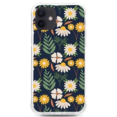 Flower Grey Pattern Floral Iphone 12/12 Pro Tpu Uv Print Case by Dutashop