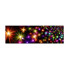 Star Colorful Christmas Abstract Sticker Bumper (100 Pack) by Dutashop