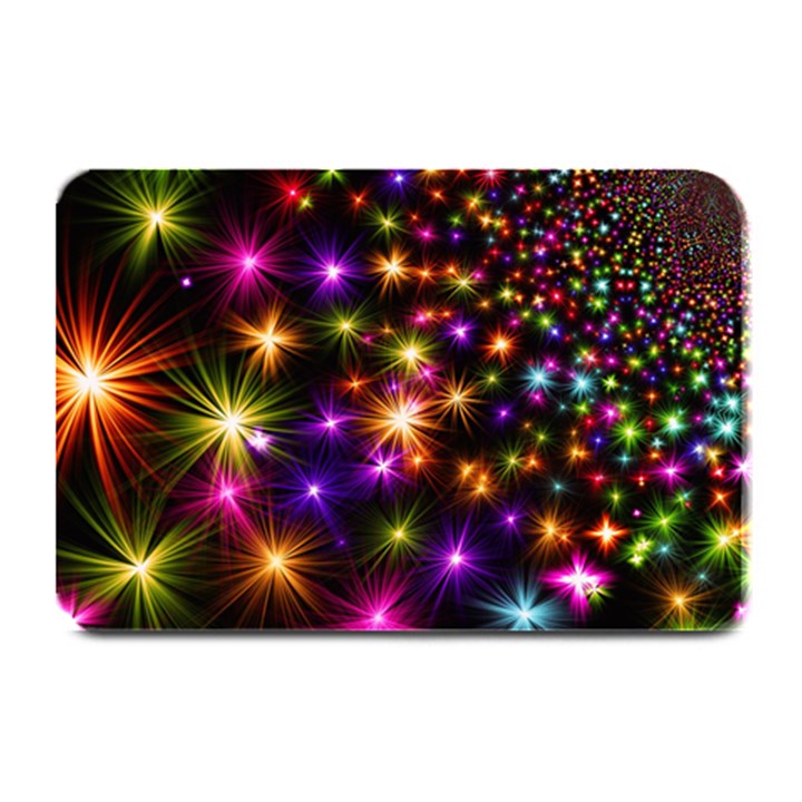 Star Colorful Christmas Abstract Plate Mats