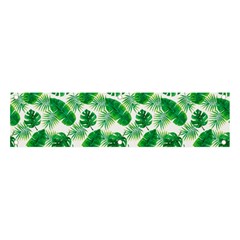 Tropical Leaf Pattern Banner And Sign 4  X 1  by Dutashop