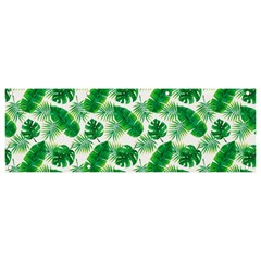 Tropical Leaf Pattern Banner And Sign 9  X 3  by Dutashop