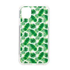 Tropical Leaf Pattern Iphone 11 Tpu Uv Print Case by Dutashop