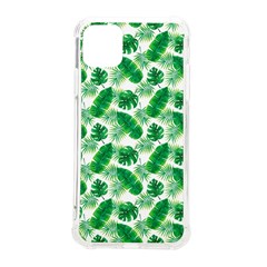 Tropical Leaf Pattern Iphone 11 Pro Max 6 5 Inch Tpu Uv Print Case by Dutashop