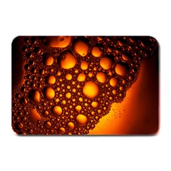 Bubbles Abstract Art Gold Golden Plate Mats