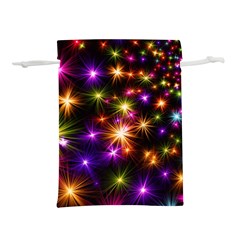 Star Colorful Christmas Abstract Lightweight Drawstring Pouch (s)