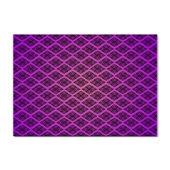 Pattern Texture Geometric Patterns Purple Sticker A4 (100 Pack) by Dutashop