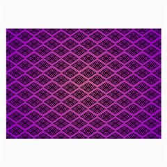 Pattern Texture Geometric Patterns Purple Large Glasses Cloth by Dutashop