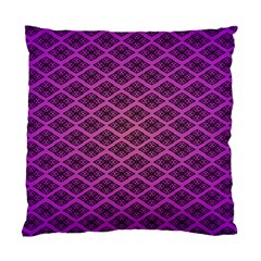 Pattern Texture Geometric Patterns Purple Standard Cushion Case (one Side) by Dutashop