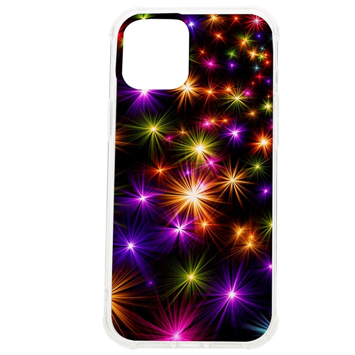 Star Colorful Christmas Abstract iPhone 12 Pro max TPU UV Print Case