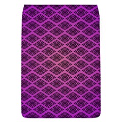 Pattern Texture Geometric Patterns Purple Removable Flap Cover (l) by Dutashop