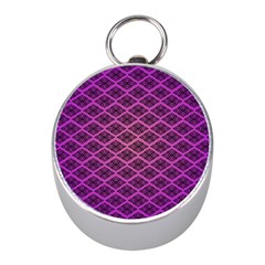 Pattern Texture Geometric Patterns Purple Mini Silver Compasses by Dutashop