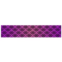 Pattern Texture Geometric Patterns Purple Small Premium Plush Fleece Scarf