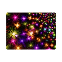 Star Colorful Christmas Abstract Premium Plush Fleece Blanket (mini)