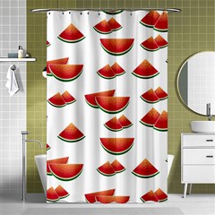 Summer Watermelon Pattern Shower Curtain 48  X 72  (small)  by Dutashop