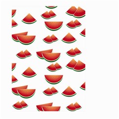 Summer Watermelon Pattern Large Garden Flag (two Sides) by Dutashop