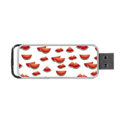 Summer Watermelon Pattern Portable Usb Flash (one Side) by Dutashop