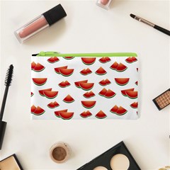 Summer Watermelon Pattern Cosmetic Bag (xs)