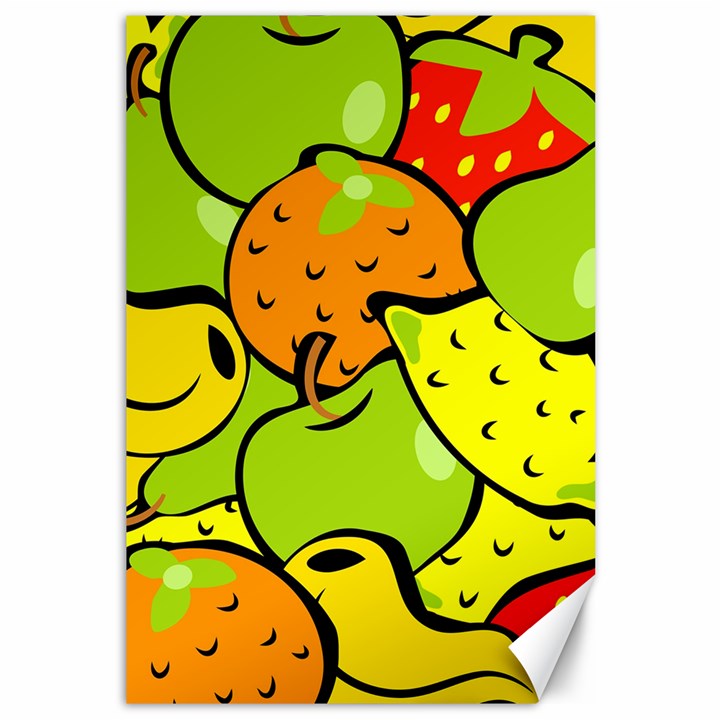 Fruit Food Wallpaper Canvas 12  x 18 