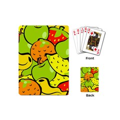 Fruit Food Wallpaper Playing Cards Single Design (mini)