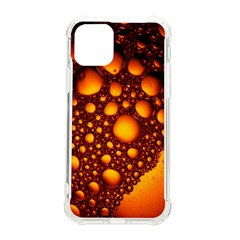 Bubbles Abstract Art Gold Golden Iphone 11 Pro 5 8 Inch Tpu Uv Print Case by Dutashop