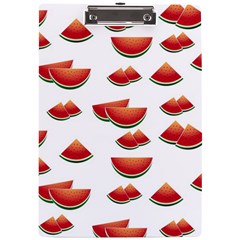 Summer Watermelon Pattern A4 Acrylic Clipboard