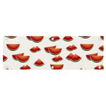 Summer Watermelon Pattern Banner and Sign 6  x 2  Front